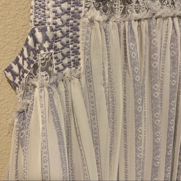 Free People Embroidered Lace Babydoll dress - Picture 10 of 14